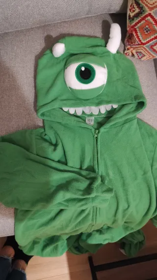 Disfraz/Pijama Monstruos S.A. Talla S