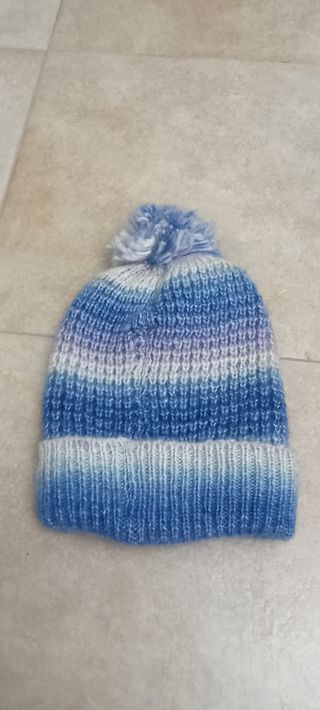 Berretto lana felpato 5-6 anni