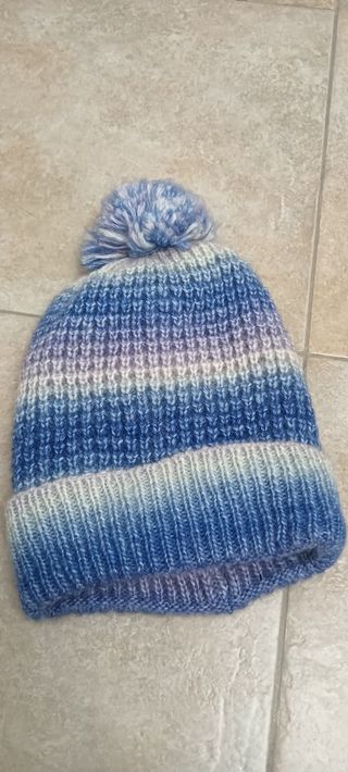 Berretto lana felpato 5-6 anni