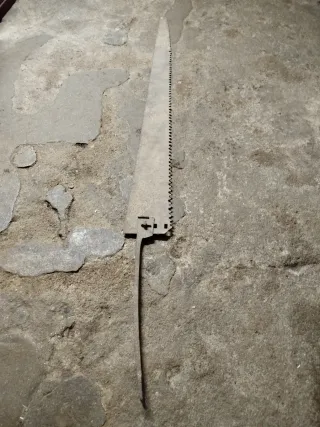 Serrón Tronzón Tronzador Antiguo Enorme