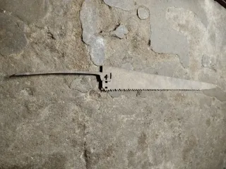 Serrón Tronzón Tronzador Antiguo Enorme