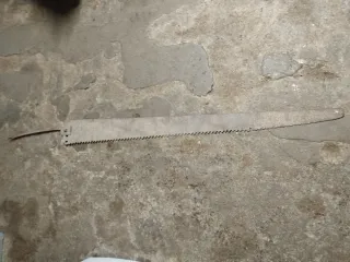 Serrón Tronzón Tronzador Antiguo Enorme