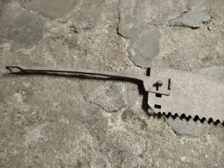 Serrón Tronzón Tronzador Antiguo Enorme