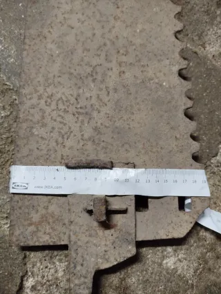 Serrón Tronzón Tronzador Antiguo Enorme