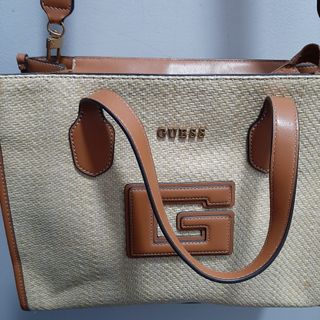 Bolso Guess G Status Tote Bag Beige/Marrón
