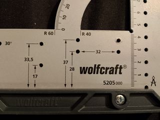 Escuadra Wolfcraft y Calibrador Vernier