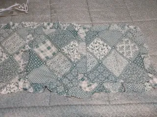 3 fodere copricuscini fantasia con volant