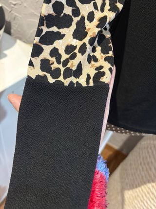 Camiseta estampado leopardo, válido para XS y S