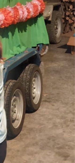 Remolque de dos ejes los dos ejes nuevos