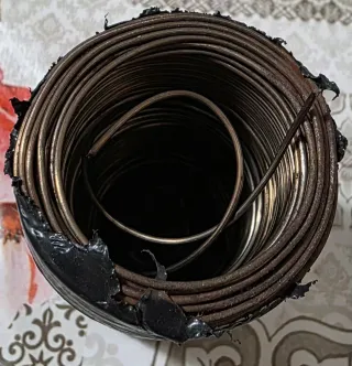 Filo di ferro cotto per carpenteria, matassina