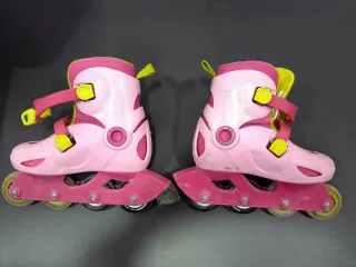 Patines Oxelo niña rosa talla 30-32