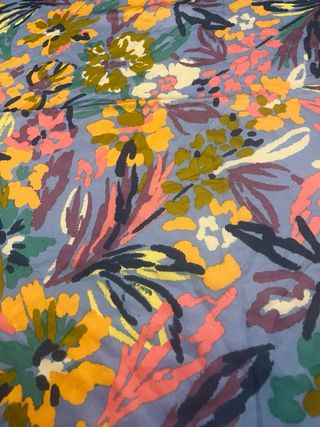 Pañuelo Zara Estampado Floral Multicolor