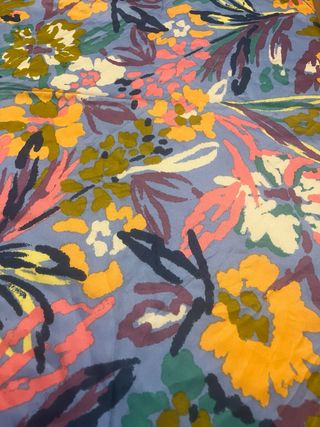 Pañuelo Zara Estampado Floral Multicolor