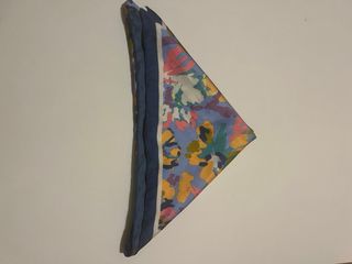 Pañuelo Zara Estampado Floral Multicolor