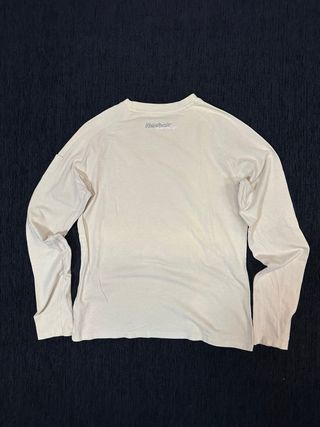 Camiseta Reebok manga larga verde menta L