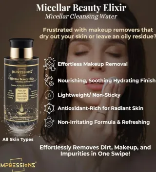 Pack Crema y Sérum Impressions Negro/Dorado