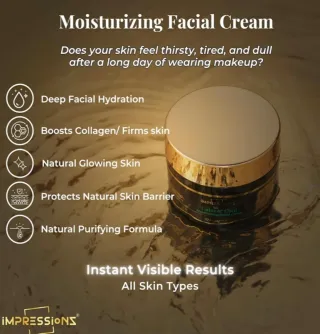 Pack Crema y Sérum Impressions Negro/Dorado