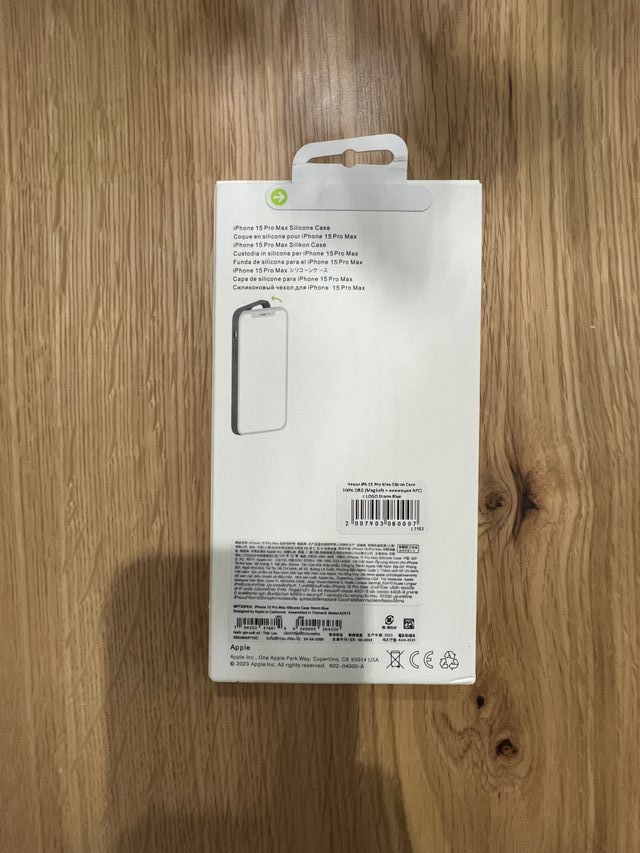 Custodia iPhone 15 Pro Max Storm Blue MagSafe