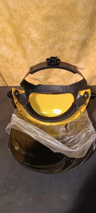 Pantalla de soldadura verde