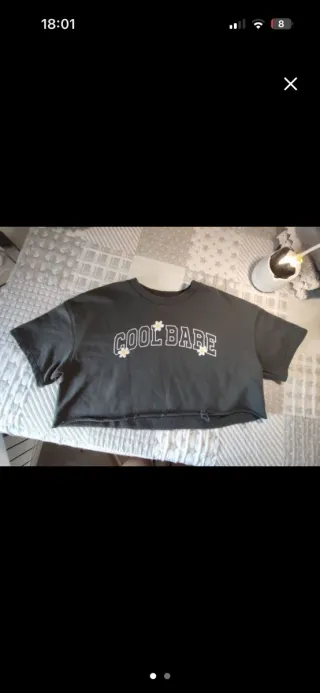 Camiseta corta talla S