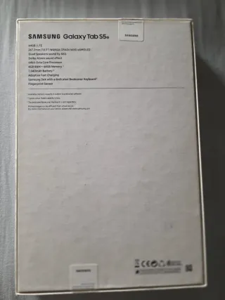 Samsung Galaxy Tab S5e Plata