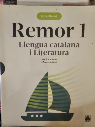 Remor. Llengua catalana i Literatura 1 Batxillerat
