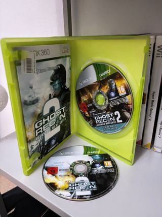 Pack 2 juegos Ghost Recon Xbox 360