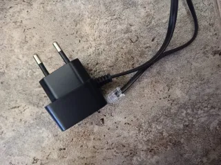 Teléfono fijo Motorola negro