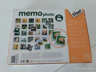 Juego de mesa Memo Photo Diset
