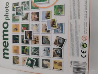 Juego de mesa Memo Photo Diset