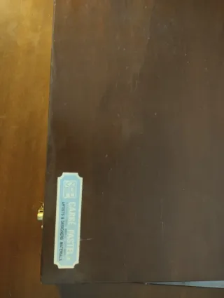 Caja de pinturas pasteles profesionales