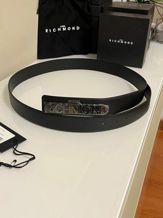 Cintura John Richmond vera pelle