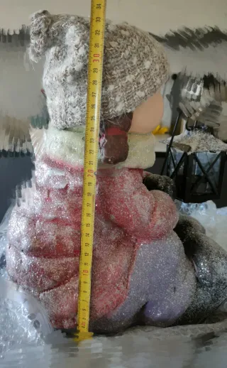 Muñeco Navidad con Farol