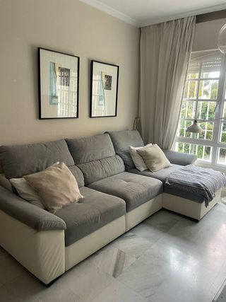 Sofa chaise longue cama