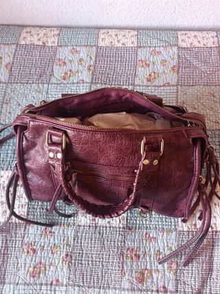 Bolso burdeos City Bag