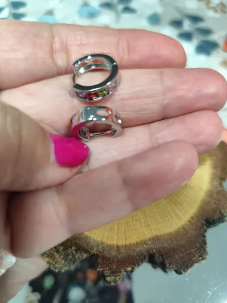 Pendientes Acero Circonitas Multicolor