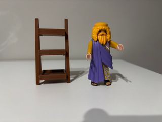 Playmobil puesto marrón