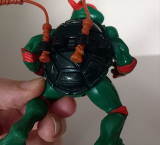TMNT 1988 Leonardo & Michelangelo ~ Playmates Toy