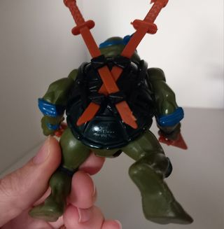TMNT 1988 Leonardo & Michelangelo ~ Playmates Toy