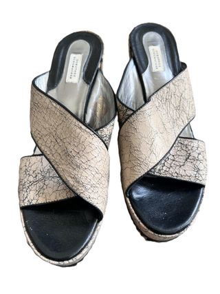 Sandalias Dorothee Schumacher Beige/Negro