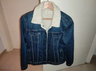 Chaqueta vaquera de de borreguito