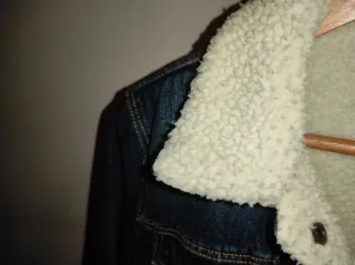 Chaqueta vaquera de de borreguito