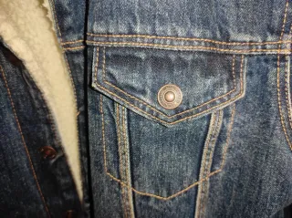 Chaqueta vaquera de de borreguito