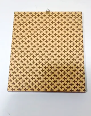 Cartolina Ava Gardner con cornice in legno