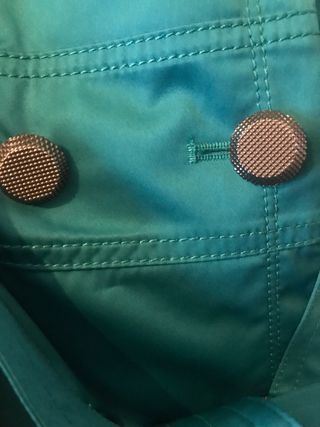 Vestido sin mangas verde