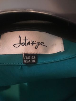 Vestido sin mangas verde