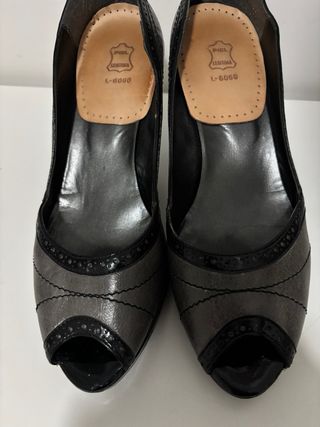 Zapatos Peep Toe Talla 41