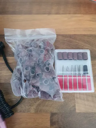 Torno de Uñas Eléctrico Rosa 20000 RPM