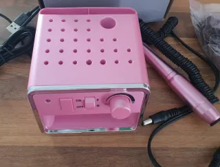 Torno de Uñas Eléctrico Rosa 20000 RPM