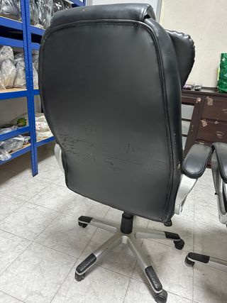 2 Sillas de Oficina Negras